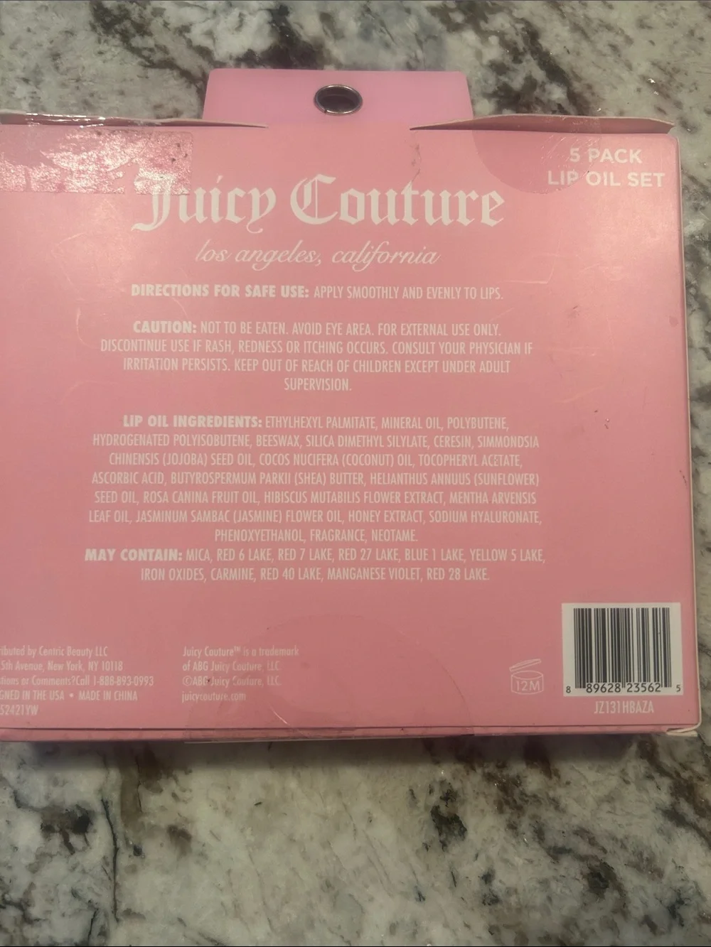 Juicy Couture Rosehip Infused Lip Oil Set - Pink and Red Tones
